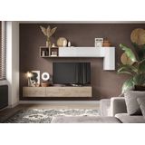 Benvenuto Design Infinity 2.0 Hoogglans Wit / Kadiz TV Meubel Set 41