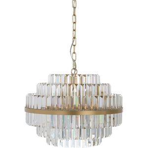 Richmond Interiors Desire Geborsteld Goud Hanglamp Large