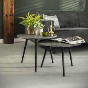 Davidi Design Bera Ronde Salontafel Set