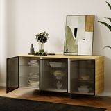 Artego Design Trendy Smoky 150 cm Zwevend Dressoir Eiken