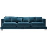 Sits Colorado 4-zits Bank Navy Blauw Velvet