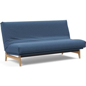 Innovation Living Aslak Blauw Bouclé Slaapbank 140 cm