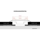 Floorify Matterhorn PVC Overgangsprofiel (2 meter)