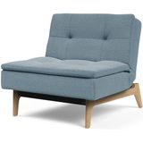 Innovation Living Dublexo Eik Slaapstoel Indigo / Eiken