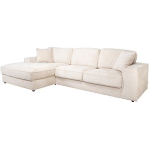 Richmond Interiors Santos 2,5-zits + Lounge Links Hoekbank Beige