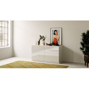 Artego Design Hoogglans Alpine Wit 123 cm Dressoir