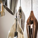 Davidi Design Cocoon Mix Glazen Hanglamp 5L Getrapt