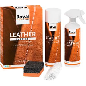 Oranje Furniture Care Brushed Leather Care Kit