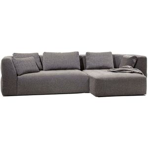 Sits Cleo 2-Zits Bank + Chaise Longue Grijs