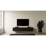 Artego Design Turin Zwart 160 cm TV Wandmeubel