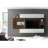 Benvenuto Design Bex TV-wandmeubel 26 Wit / Walnoot