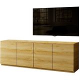 Artego Design Trendy 243 cm Dressoir Eiken