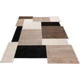 Obsession Frisco Taupe Vloerkleed Patchwork