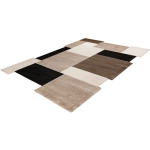 Obsession Frisco Taupe Vloerkleed Patchwork