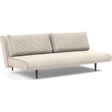 Innovation Living Unfurl Ivory Corduroy Lounger Slaapbank