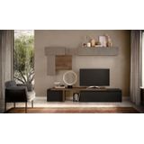 Benvenuto Design Infinity 2.0 Argilla/Lava/Eiken TV Meubel Set 34