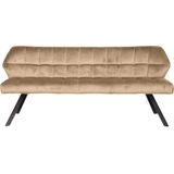 Davidi Design Raster Champagne Velvet Eetkamerbank 180 cm