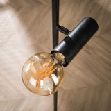 Davidi Design Point Houtskool Zwart Vloerlamp 3L
