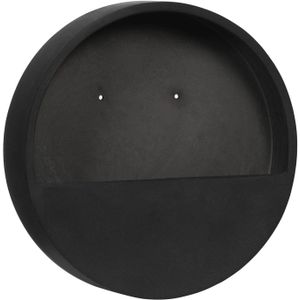 Muur bloempot Wally S zwart