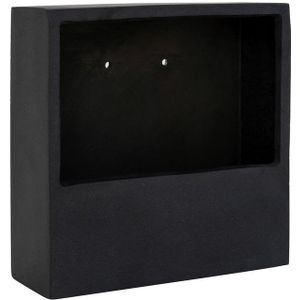 Muur bloempot Wally Jack XS Black
