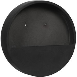 Muur bloempot Wally XS zwart