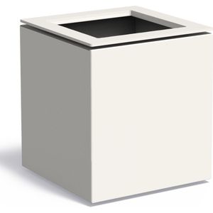 Aluminium plantenbak Domus 53x53x60cm.