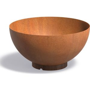 Waterschaal cortenstaal Bocca 80x40,5cm.
