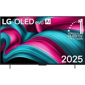 LG OLED42C51LA – 42 inch OLED TV – 4K UHD – 100 Hz – HDR – Smart – 2025