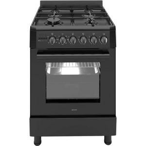 Wiggo - WO-E609R(BB) - Gasfornuis - Zwart