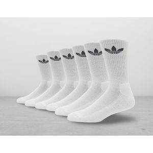 adidas 6-Pack Trefoil Cushion Crew Socks