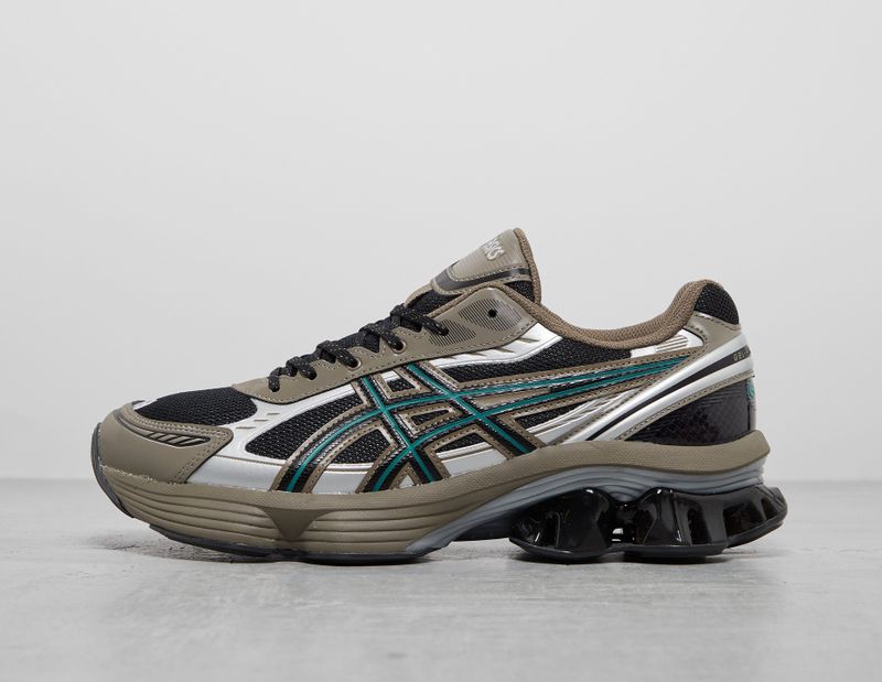 ASICS - GEL-KINETIC FLUENT - Hardloopschoenen - Grijs - Synthetisch Leer