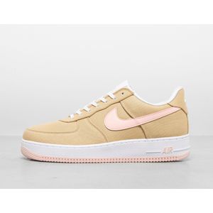 Nike - Air Force 1 Low - Sneakers - Linen - Canvas Bovenwerk