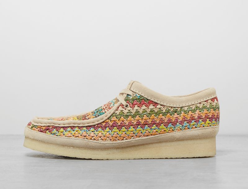 Clarks Originals Wallabee Raffia - Brown