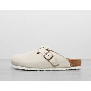 Birkenstock - Boston - Sportschoenen - Eggshell - Suède