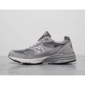 New Balance - 993 - Sportschoenen - Grijs - Leer en Textiel - Rubberen Zool