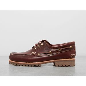 Timberland - Authentics 3 Eye Classic Lug - Veterboots - Burgundy - Leer