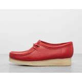 Clarks - Wallabee - Mocassin - Rood - Eersteklas Leer