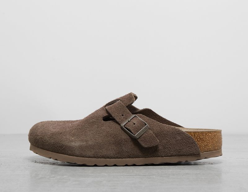 Birkenstock - Boston - Klompen - Bruin - Suède
