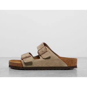 Birkenstock - Arizona - Pantoffels - Bruin - Leren Bovenwerk/Synthetische Zool
