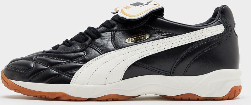 PUMA - King Indoor - Voetbalschoenen - Zwart - Leer
