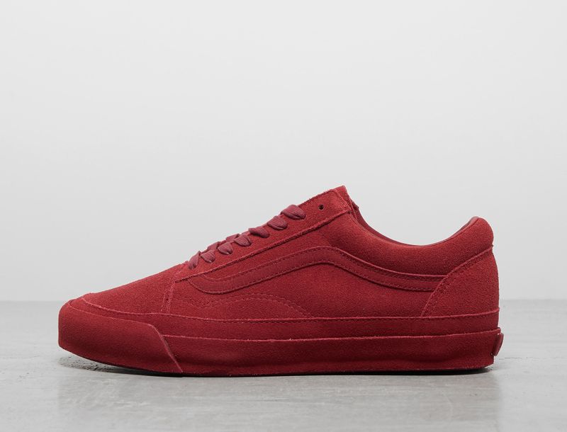Vans - Old Skool 36 - Skateschoenen - Tomato - Suède - Rubberen Tussenzool
