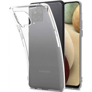Transparante soft case voor Samsung Galaxy A12 van luxe TPU
