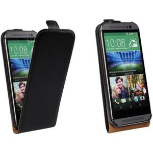 HTC One M8 Flip Case kopen? | Echt leer |123BestDeal