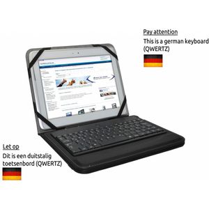 QWERTZ Deutsche Tastatur Tasche (Keyboard Case) - 10 inch