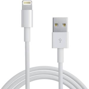 USB Laad- en Datakabel | Voor iPhone, iPad of iPod  | Lightning -> USB 2.0