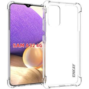 Transparante soft case voor Samsung Galaxy A32 van luxe TPU