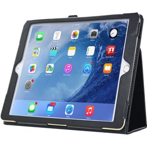 Zwarte iPad Pro 9.7 + Air 1 /2 + 2017 / 2018 Case met Stand & Slaapfunctie kopen? 123BestDeal