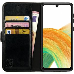 Samsung Galaxy A33 5G Wallet Case zwart met Stand kopen?