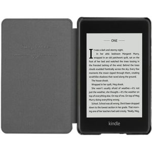 (Amazon) Kindle Paperwhite 4(.2018) e-Reader Shell Case | sleepcover | Zwart