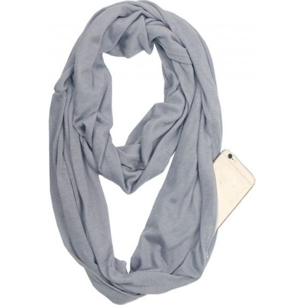 Smoke Gray Natuurlijk geverfde kasjmier sjaal Accessoires Sjaals & omslagdoeken Sjaals 